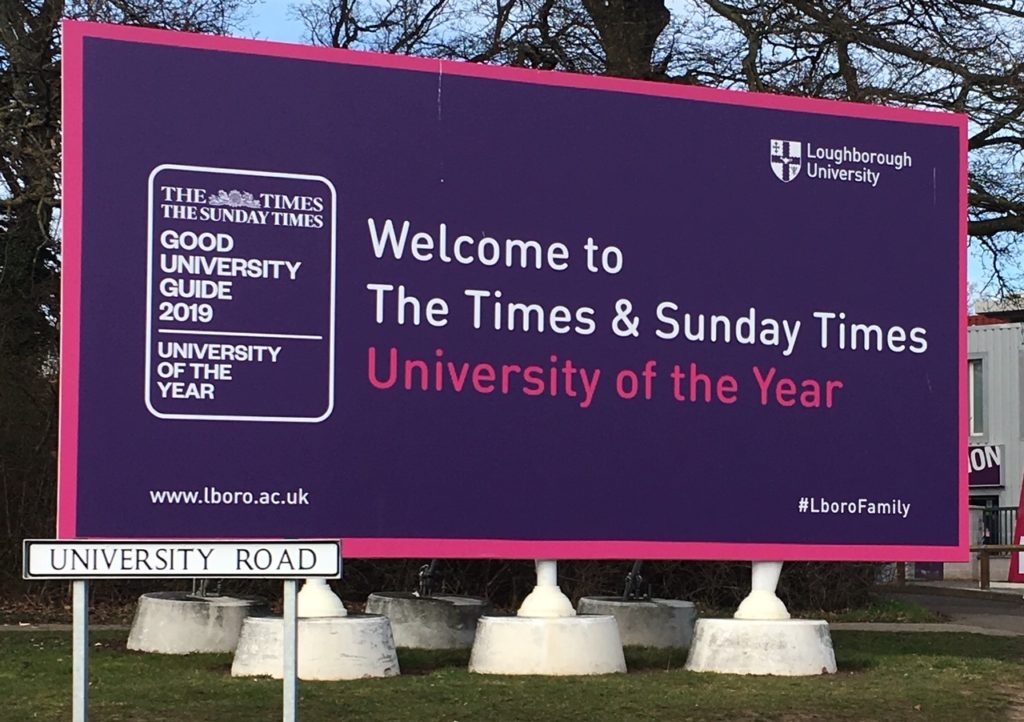 Loughborough University - The Times & Sunday Times University of the Year