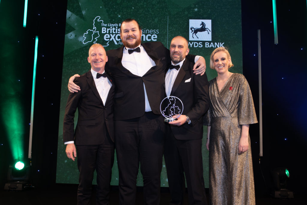 Your Tender Team Wins 'Local Business Of The Year' In Lloyds Bank Awards