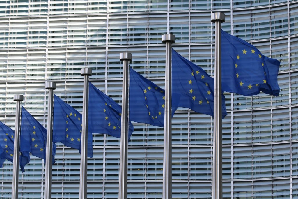 EU flags - procurement regulations